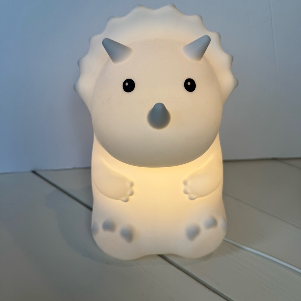 GLOBE Electric Terry Triceratops Multicolor Changing LED Rechargeable Light